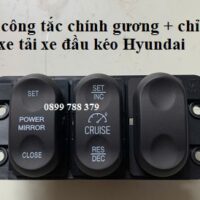 cụm công tắc chỉnh ga chính gương
