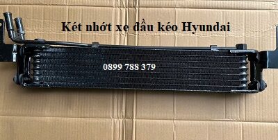 két làm mát nhớt xe đầu kéo Hyundai