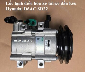 lốc lạnh xe tải xe đầu kéo Hyundai máy cơ D6AC 6D22